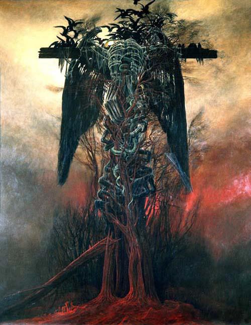 Картины Zdzisława Beksiński