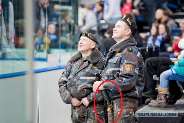 Фотожаба: Что увидели омоновцы?