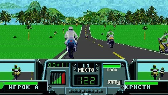 Это не видос с камеры мотохруста, а графон игры Ride 4 на PS5