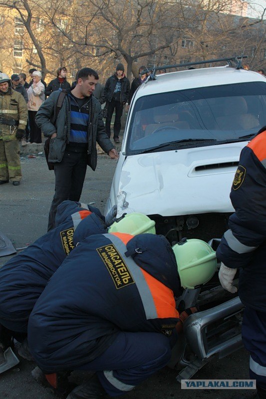 Широкомасштабное ДТП, Владивосток