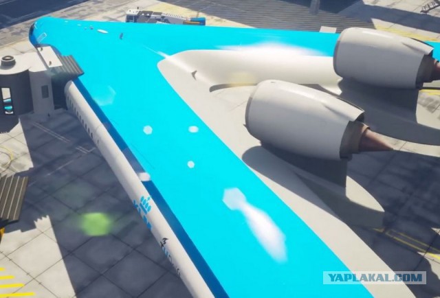 Самолет Flying-V сжигает на 20% меньше топлива и может перевозить более 300 пассажиров
