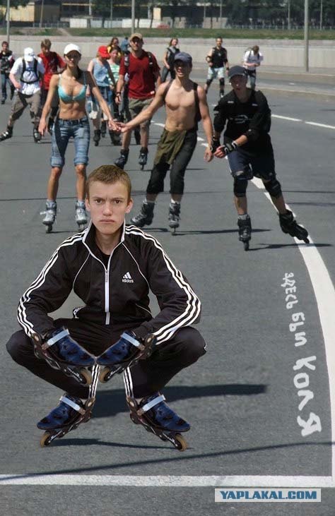 Фотожаба: Открытие роллер-сезона в Купчино