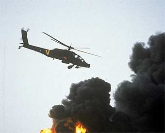 Боевой вертолёт АН-64 Apache