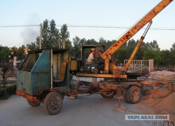 Самодельный кран