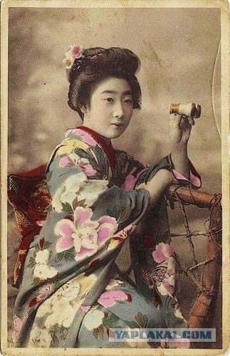 Какая она, красавица японка из 1900-го года?