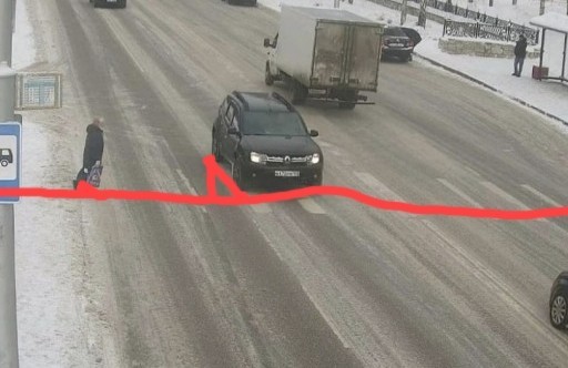 Штраф за пешехода