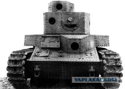 Первые танки, уже не трактор!
