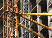 Упал кран. Киров.