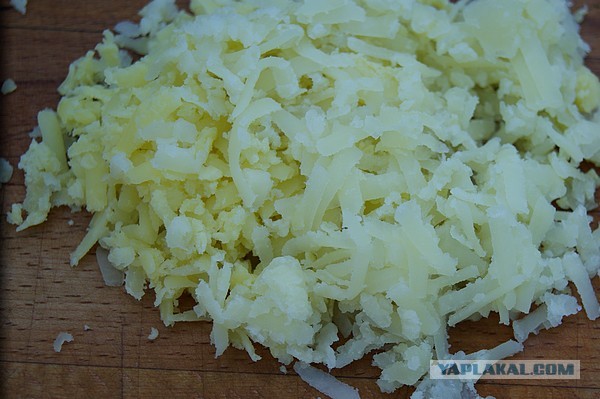 Грибные оладьи, С грибами))