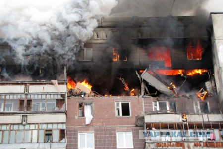 Взрыв дома в Загорских Далях. Два этажа снесло