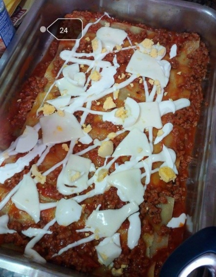 Лазанья.