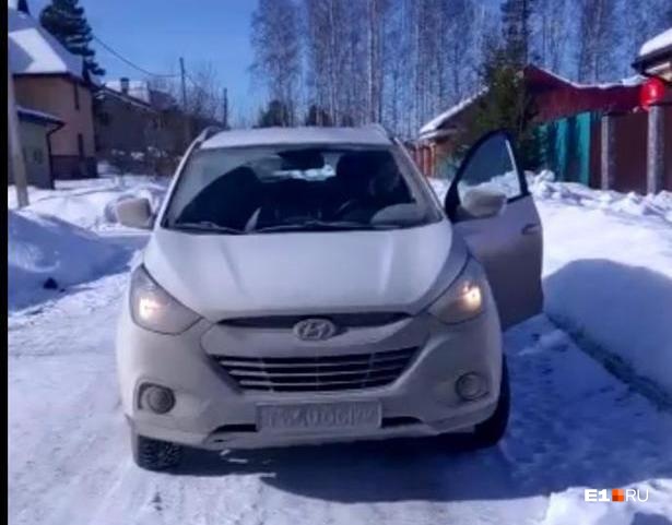 Наехала автомобилем из за собачьего говна