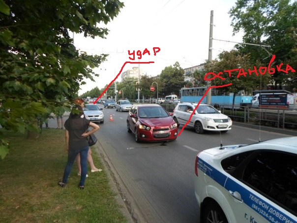 Авария в Краснодаре