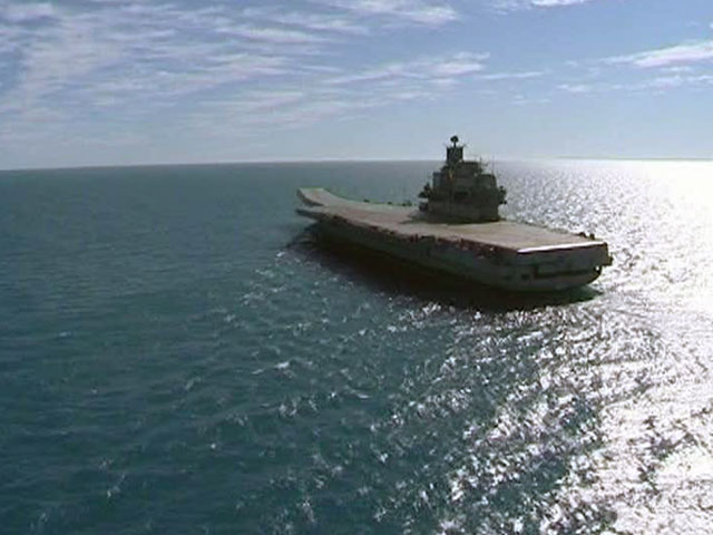 "Адмирал Кузнецов" напугал всю Шотландию