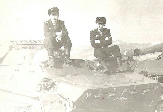 Самоходный дивизион МП ТОФ ИСУ-152. 1976 -1978