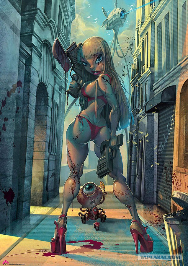 Рисунки: фантастика, фентези, Sci-Fi