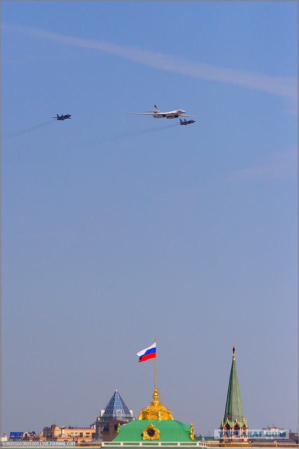 Авиапарад над Москвой