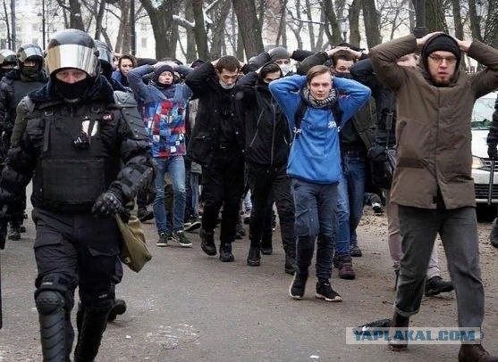Москва. 31.01.2021. Полицейское безумие