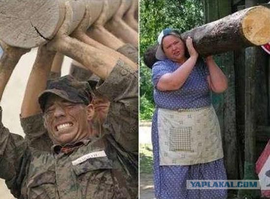 Американцы наглядно сравнили армии России и США