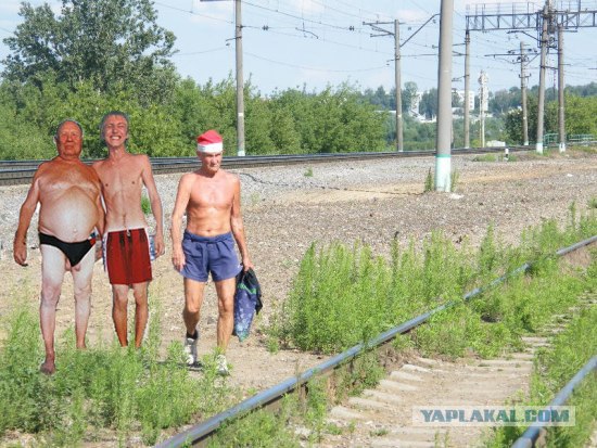 Фотожаба: Летний Дед Мороз