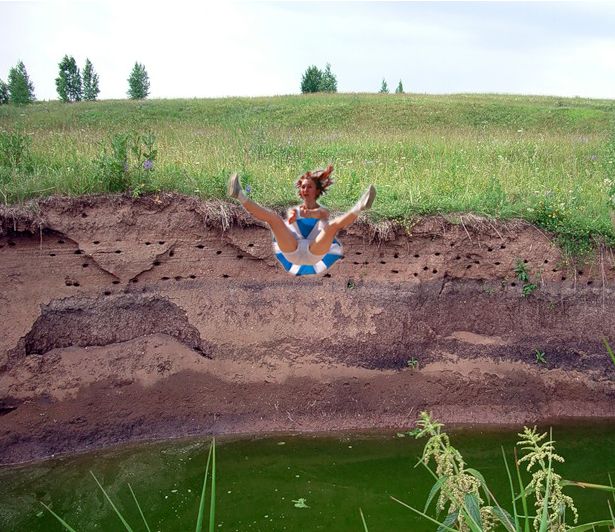 Фотожаба: прыжок
