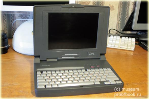 Ретро-ноутбук Compaq Contura 4\25