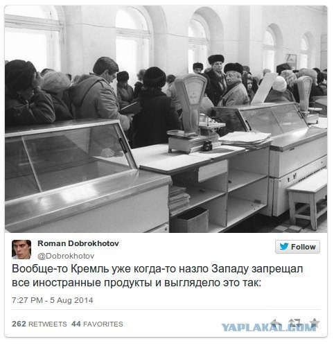 Цены на продовольствие в мире падают, а в России р