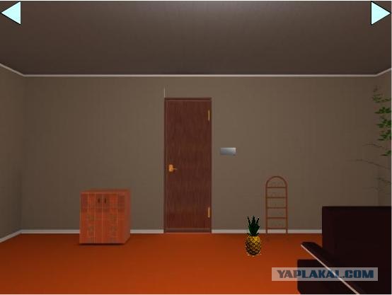 Pineapple Room Escape, флеш/комната