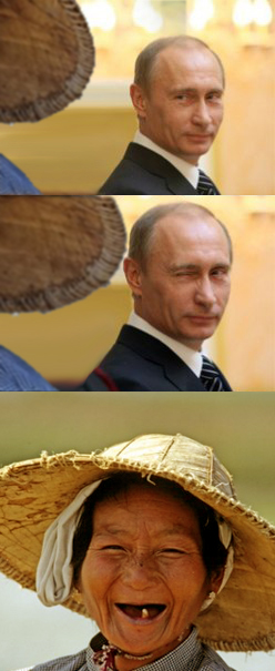 Фотожаба: Путин развлекает Медеведева