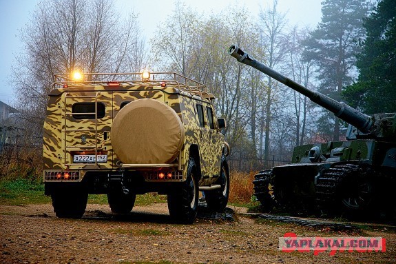 Люксовая модификация бронированного ГАЗ "Тигр"