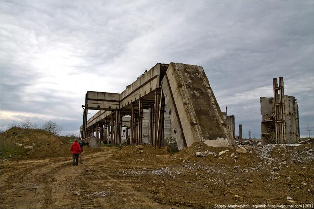 Заброшенная Крымская АЭС