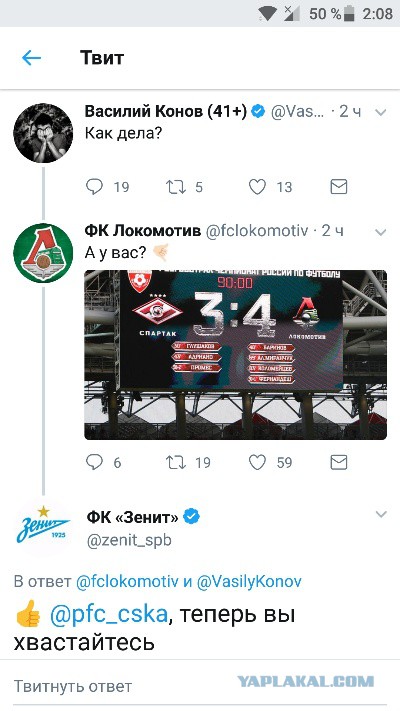 Футбол. Чемпионат России 2017-2018 часть 5