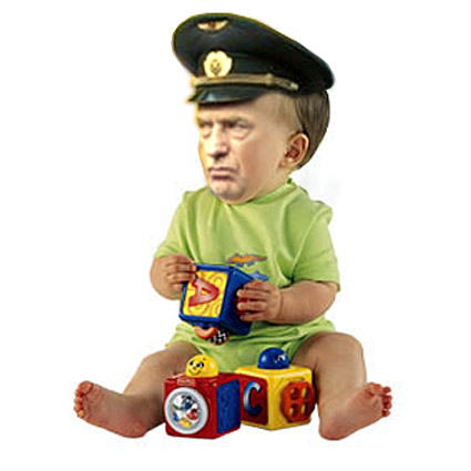 Фотожаба: Жириновский проводник