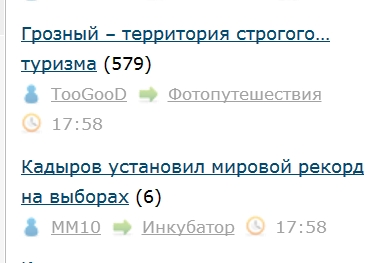 Грозный – территория строгого… туризма
