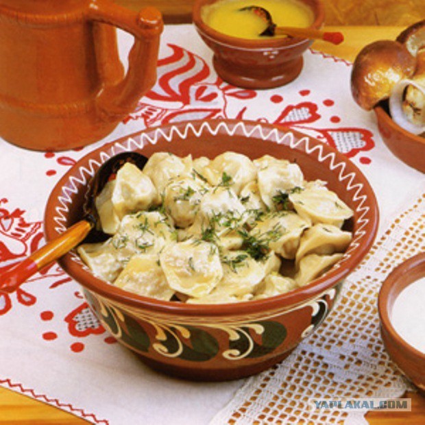 Любимая еда русских