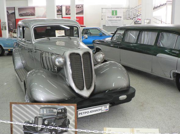 Музей старых автомобилей в Выборге