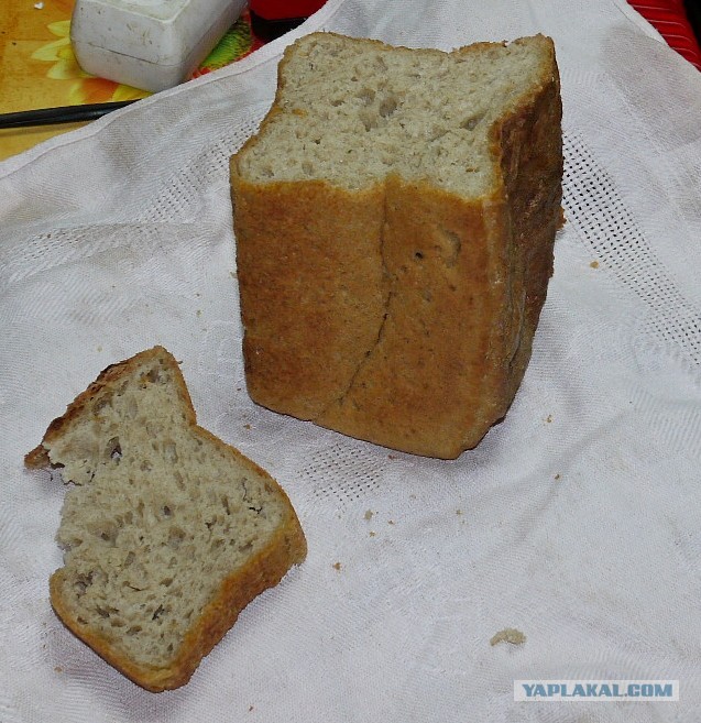 Хлеб заливной с солодом и ржаной мукой