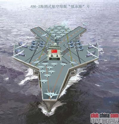 Китайский тюнинг авианосца