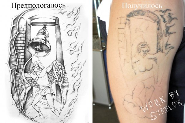 Высокохудожественная татуировка! 16+