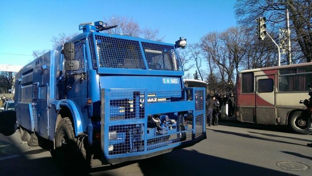 Киев. Новые столкновения демонстрантов с милицией