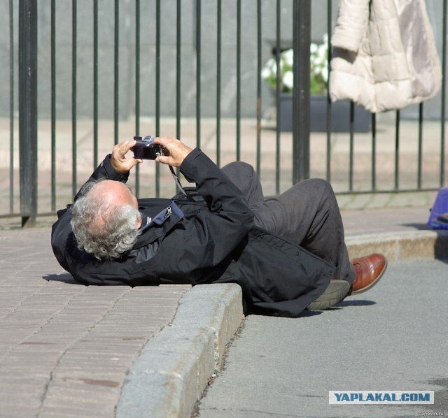 Как фотографирует "турист" и "профи"