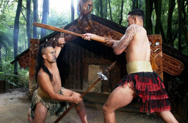 Воины каннибалы Маори