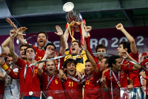 Испания - победители ЧЕ-2012