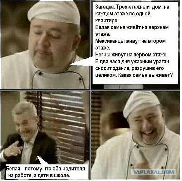 Повар-расист в отпуске