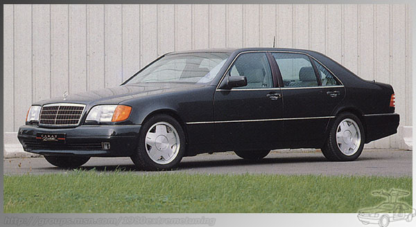 Очень редкое исполнение модели Mercedes-Benz W126 Executive