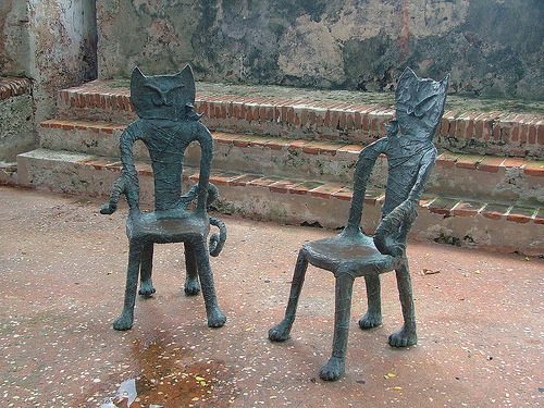 Увековеченные кошки (39 фот)