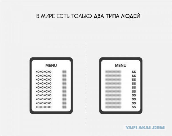 В мире есть только два типа людей