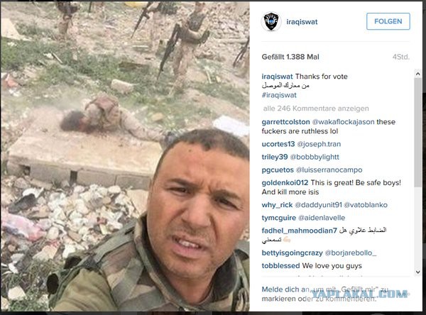 Иракские военные решают судьбы пленных боевиков ИГ голосованием в Instagram