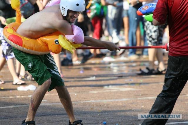 Водяная война в Тель-Авиве