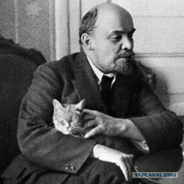 Ленин любил кошек!